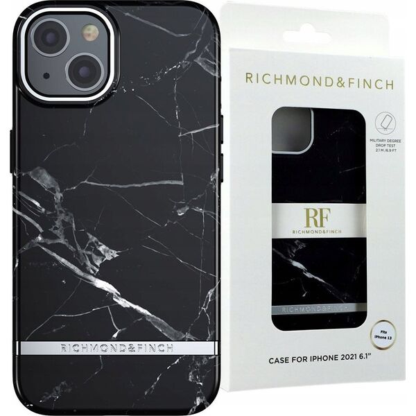 Richmond & Finch Richmond & Finch Black Marble iPhone 13