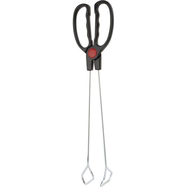 BBQ Szczypce STALOWE do grilla grillowania obracania serwowania 35,5 cm