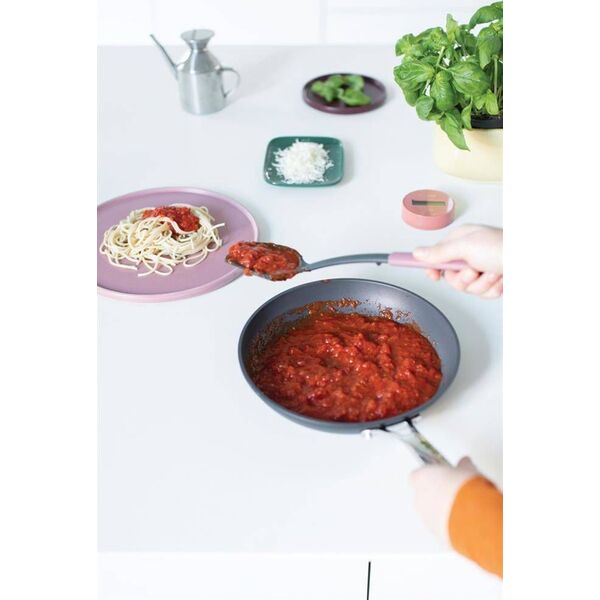 Brabantia Łopatka ze skrobakiem Tasty+ czerwona 122743
