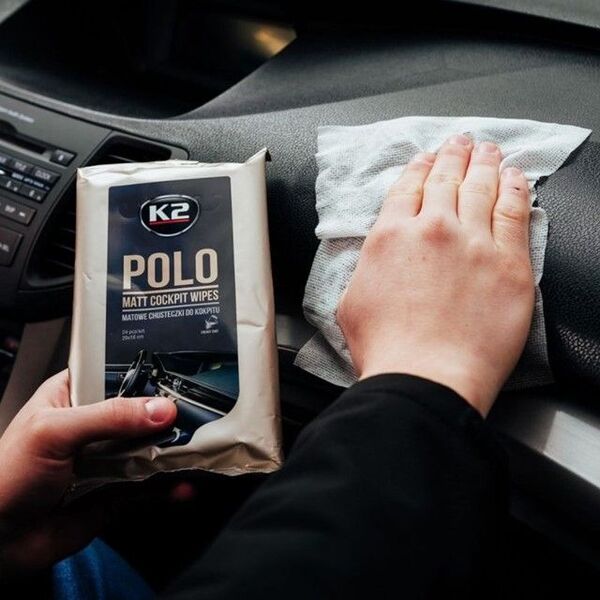 K2 Chusteczki do kokpitu K2 Polo Matt Wipes 24 szt.
