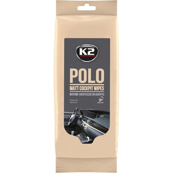 K2 Chusteczki do kokpitu K2 Polo Matt Wipes 24 szt.