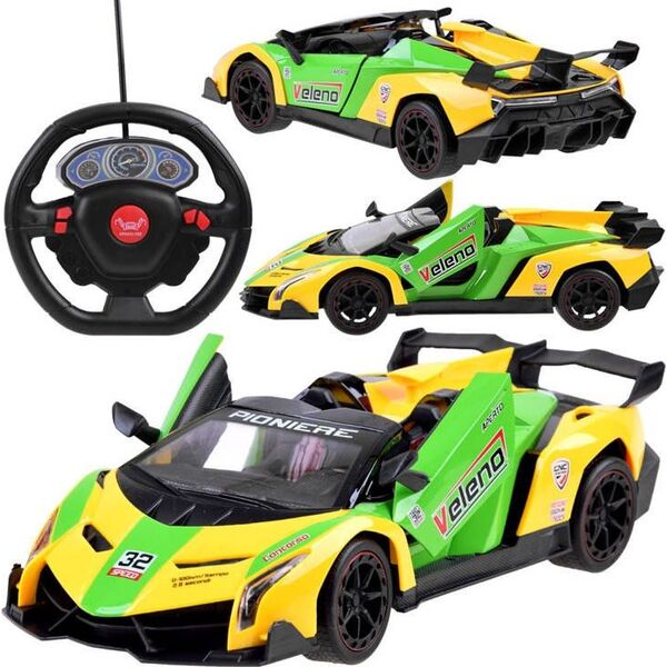 Jokomisiada Autko sportowe z otwierane drzwi + pilot RC0583