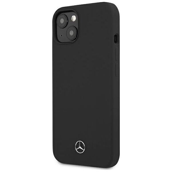 Mercedes Mercedes MEHCP13SSILBK iPhone 13 mini 5,4" czarny/black hardcase Silicone Line