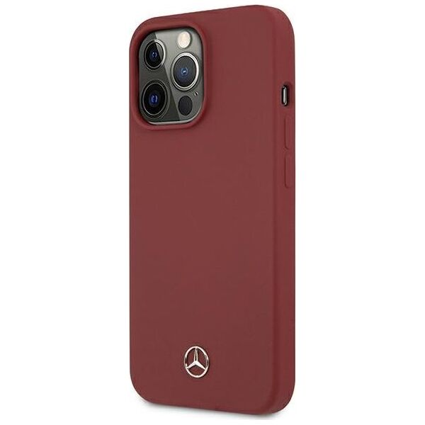 Mercedes Mercedes MEHCP13XSILRE iPhone 13 Pro Max 6,7" czerwony/red hardcase Silicone Line