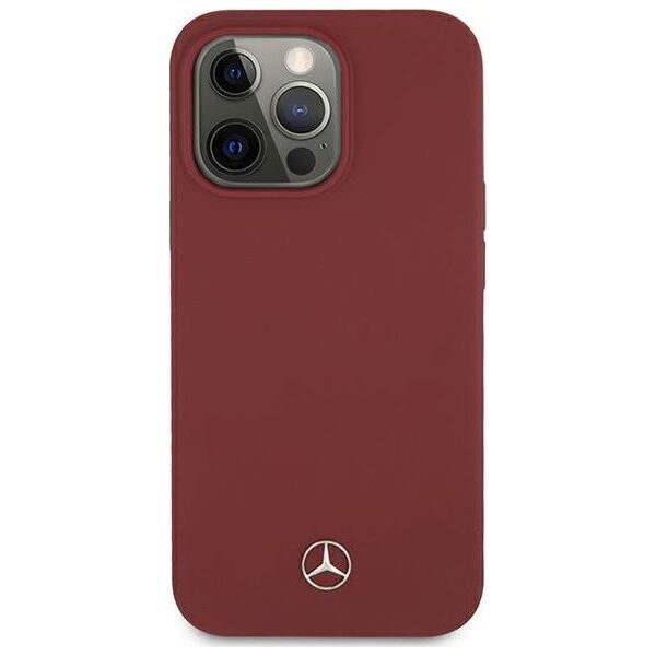 Mercedes Mercedes MEHCP13XSILRE iPhone 13 Pro Max 6,7" czerwony/red hardcase Silicone Line
