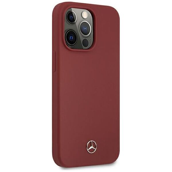 Mercedes Mercedes MEHCP13XSILRE iPhone 13 Pro Max 6,7" czerwony/red hardcase Silicone Line