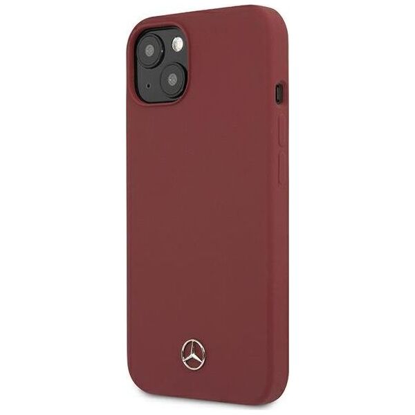 Mercedes Mercedes MEHCP13MSILRE iPhone 13 6,1" czerwony/red hardcase Silicone Line