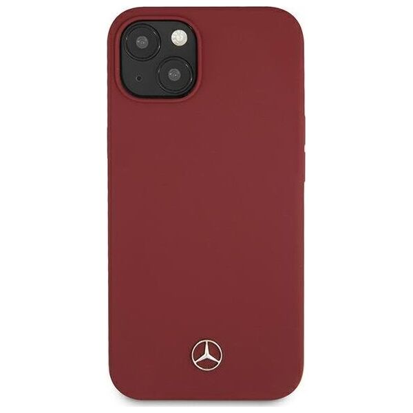 Mercedes Mercedes MEHCP13MSILRE iPhone 13 6,1" czerwony/red hardcase Silicone Line