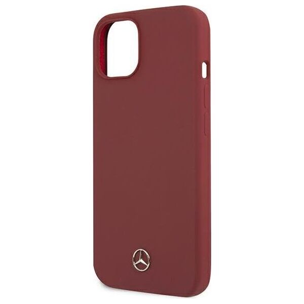 Mercedes Mercedes MEHCP13MSILRE iPhone 13 6,1" czerwony/red hardcase Silicone Line