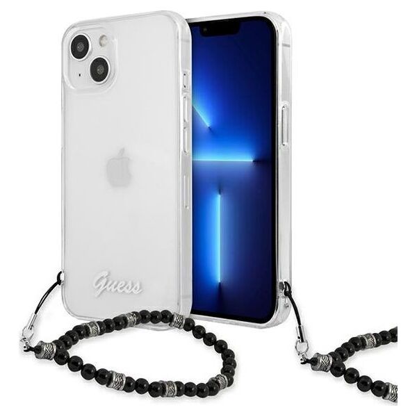 Guess Guess GUHCP13MKPSBK iPhone 13 6,1" Transparent hardcase Black Pearl