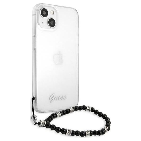 Guess Guess GUHCP13MKPSBK iPhone 13 6,1" Transparent hardcase Black Pearl