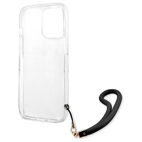 Guess Guess GUHCP13XKCABBK iPhone 13 Pro Max 6,7" czarny/black hardcase Camo Strap Collection