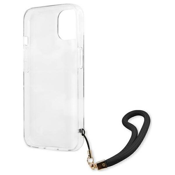 Guess Guess GUHCP13SKCABBK iPhone 13 mini 5,4" czarny/black hardcase Camo Strap Collection