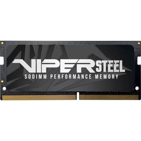 Pamięć do laptopa Patriot Viper Steel, SODIMM, DDR4, 32 GB, 2666 MHz, CL18 (PVS432G266C8S)