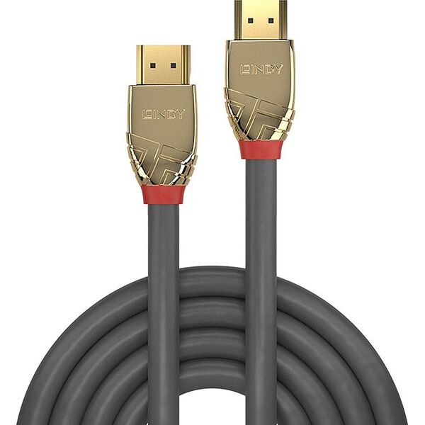 Kabel Lindy HDMI - HDMI 5m złoty (37604)