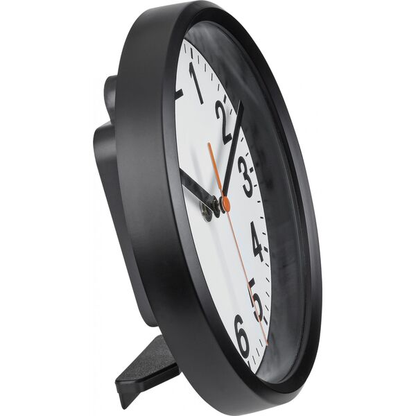 TFA TFA 60.3538.01 Analogue radio wall clock black