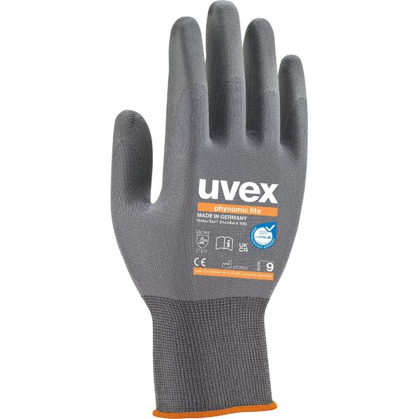 Uvex uvex phynomic lite safety glove size 8