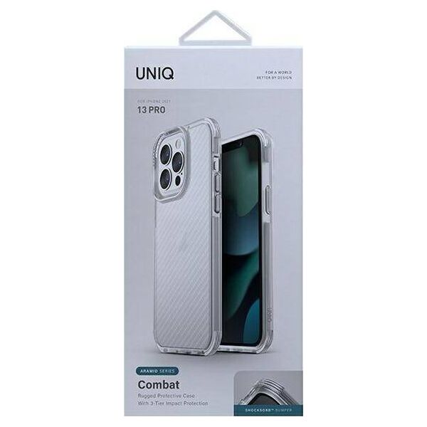 Uniq UNIQ etui Combat iPhone 13 Pro / 13 6,1" aramid frost