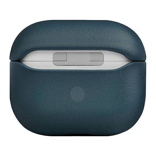 Uniq Etui ochronne  Genuine Leather Terra do AirPods 3 granatowe