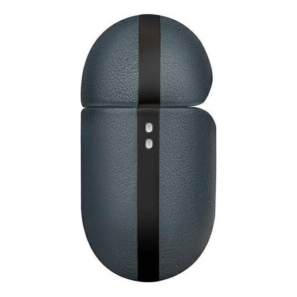 Uniq Etui ochronne  Genuine Leather Terra do AirPods 3 granatowe