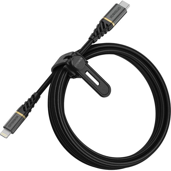 Kabel USB OtterBox USB-C - Lightning 2 m Czarny (78-52655)