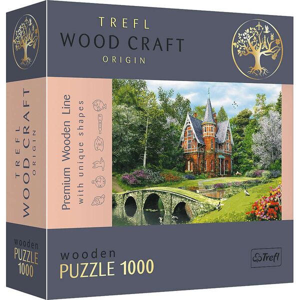 Trefl Puzzle drewniane 1000 Wiktoriański dom TREFL