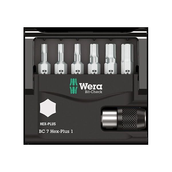 Wera Wera Bit-Check 7 Hex-Plus 1