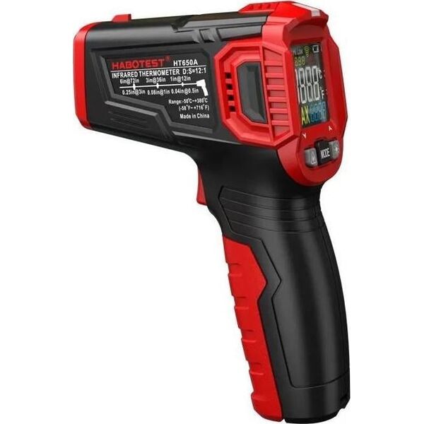 Habotest Pirometr laserowy z wyświetlaczem LCD Habotest HT650A