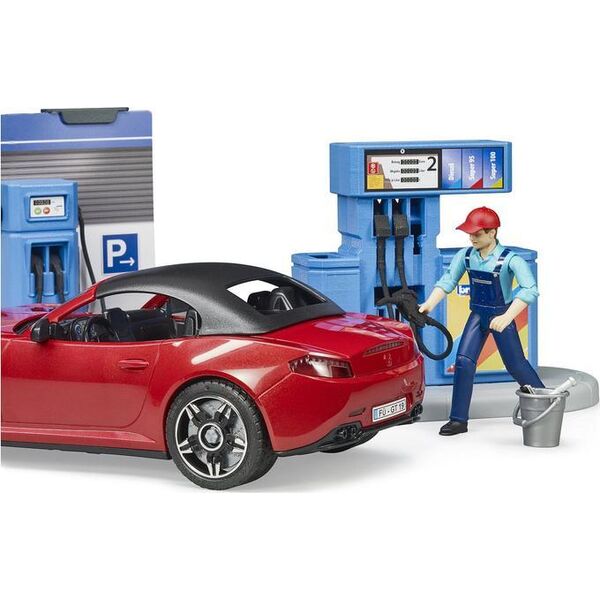 Bruder BRUDER bworld petrol station with washing area - 62111