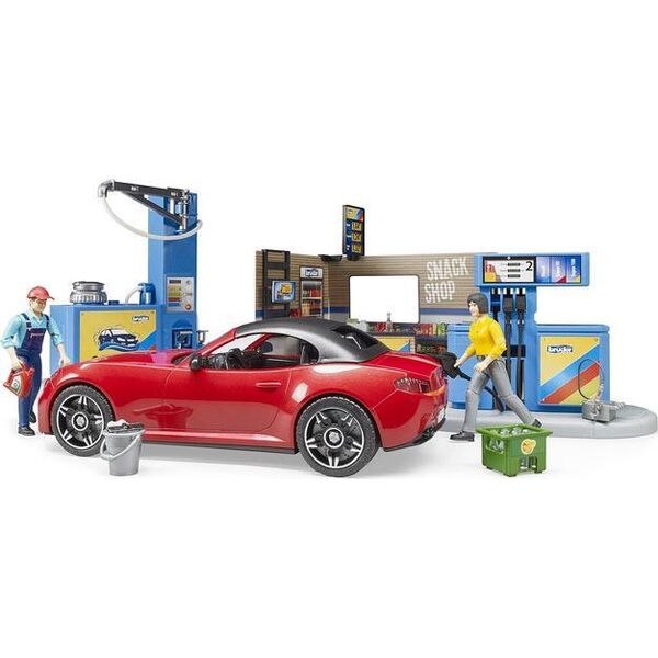 Bruder BRUDER bworld petrol station with washing area - 62111