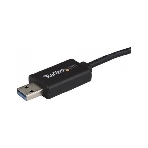 Kabel USB StarTech USB-A - USB-C 2 m Czarny (USBC3LINK)