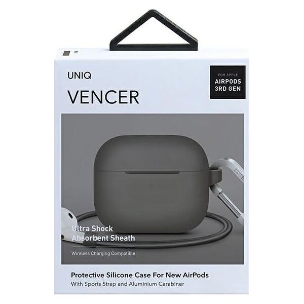 Uniq Etui ochronne Vencer do Apple AirPods 3 brązowe
