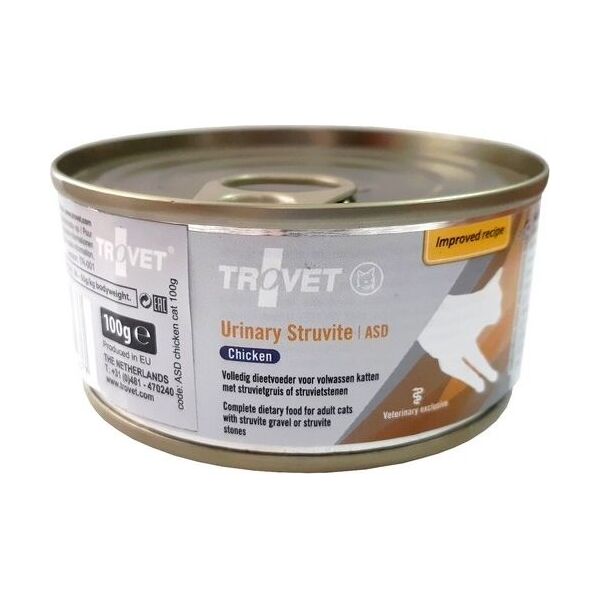 Trovet KOT ASD kura URINARY STRUVITE /24 puszka 100 g