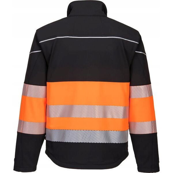 Portwest KURTKA OSTRZEGAWCZA SOFTSHELL PW375BKO ROZMIAR M