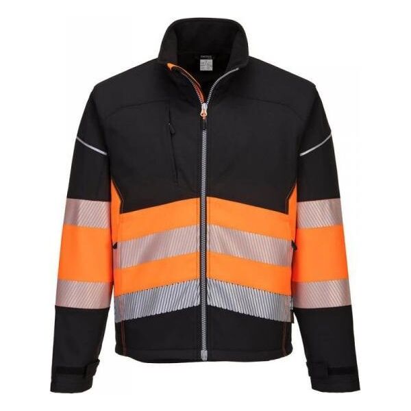 Portwest KURTKA OSTRZEGAWCZA SOFTSHELL PW375BKO ROZMIAR XL