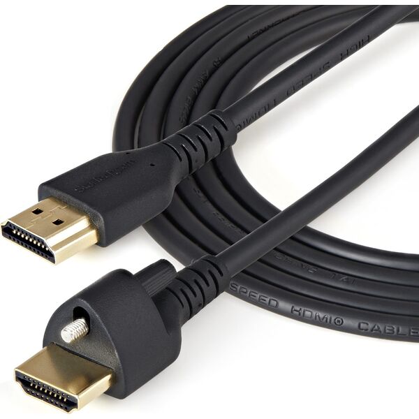 Kabel StarTech HDMI - HDMI 2m czarny (HDMM2MLS)