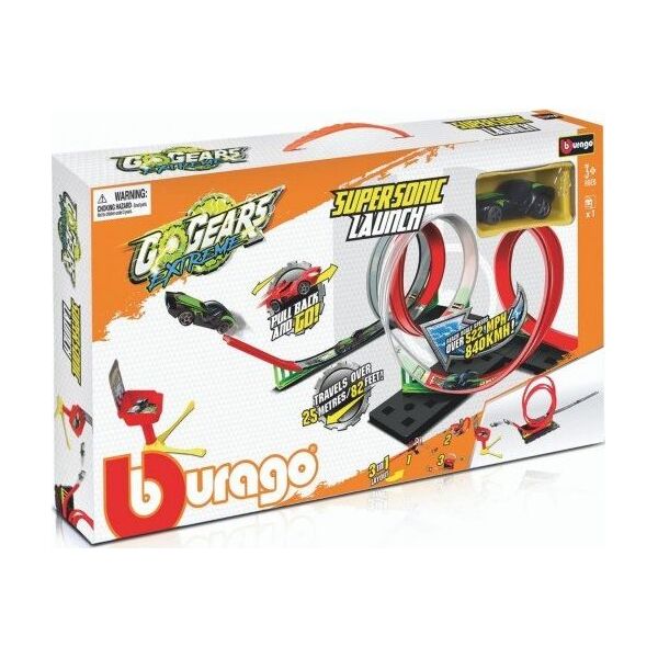 Bburago Tor samochodowy GoGears Extreme Supersonic Launch W/1Car  (GXP-798036)