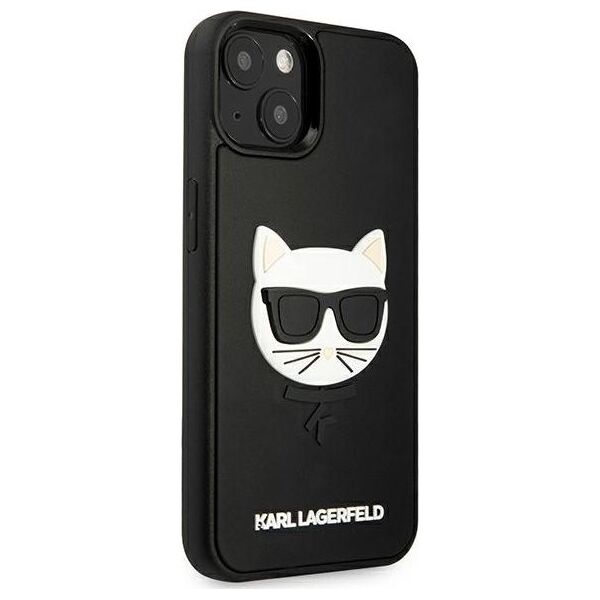 Karl Lagerfeld Karl Lagerfeld KLHCP13SCH3DBK 13 mini 5,4" czarny/black hardcase 3D Rubber Choupette