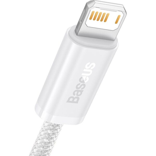 Kabel USB Baseus USB-A - Lightning 1 m Biały (BSU3009WHT)