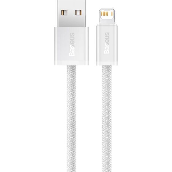 Kabel USB Baseus USB-A - Lightning 1 m Biały (BSU3009WHT)