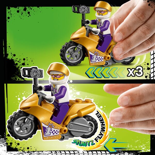 LEGO City Selfie na motocyklu kaskaderskim (60309)