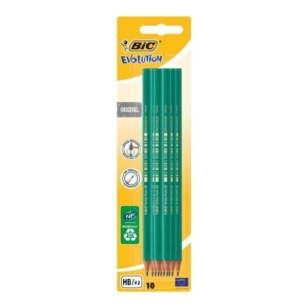 Bic Ołówek Evolution 650 HB bez gumki 10szt bls BIC
