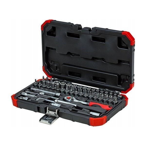 Gedore Gedore Red socket wrench set 1/4 SW4-14mm 46 pieces - 3300052