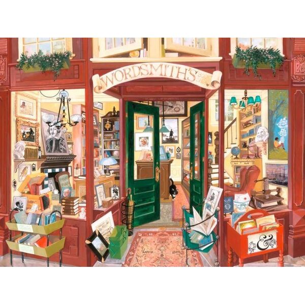 Ravensburger Puzzle 1500el Ksiągarnia Wordsmith's 168217 RAVENSBURGER