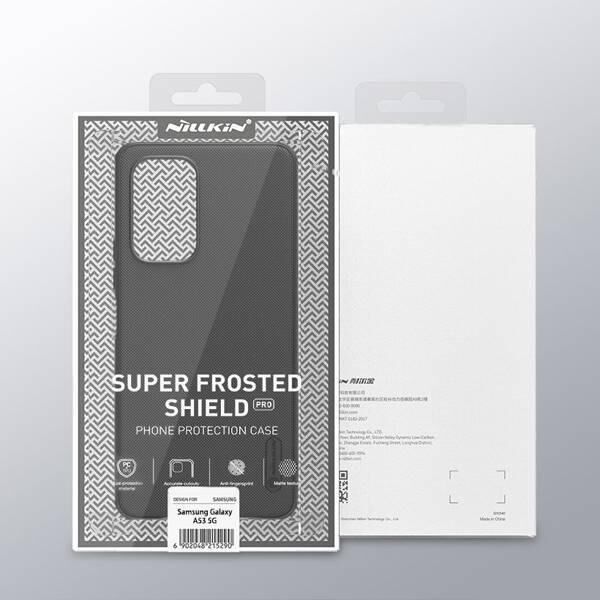 Nillkin Etui Nillkin Frosted Pro do Samsung Galaxy A53 5G (Czarne) uniwersalny
