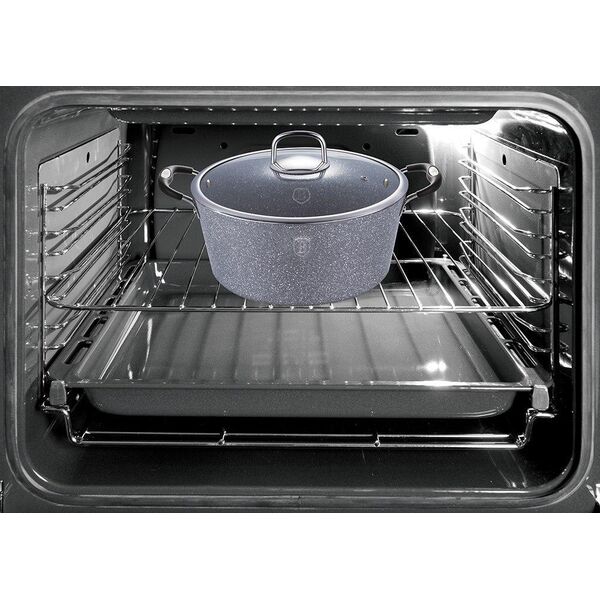Berlinger Haus GARNKI GRANITOWE 18 ELE BERLINGER HAUS GRAY STONE TOUCH BH-6196