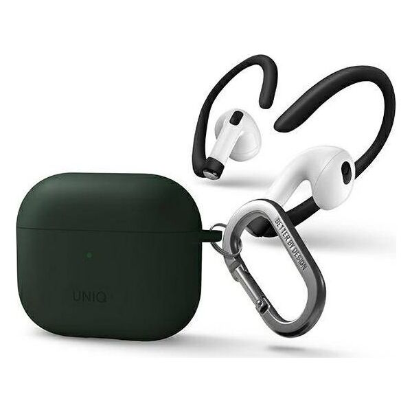 Uniq Etui ochronne Nexo do Apple AirPods 3 zielone