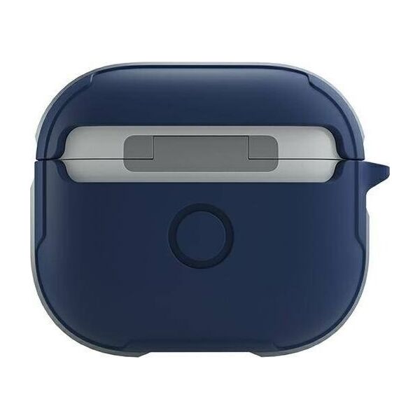 Uniq Etui ochronne Valencia Antimicrobial do Apple AirPods 3 niebieskie