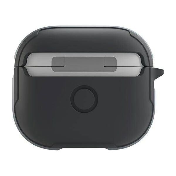 Uniq Etui ochronne Valencia Antimicrobial do Apple AirPods 3 szare