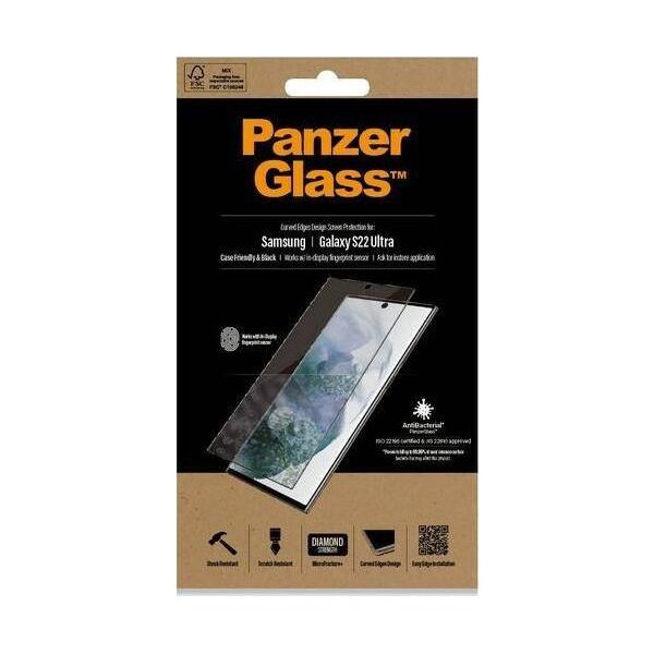 PanzerGlass do Samsung S22 Ultra Czarny